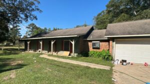 loose shingles repair Louisiana storms