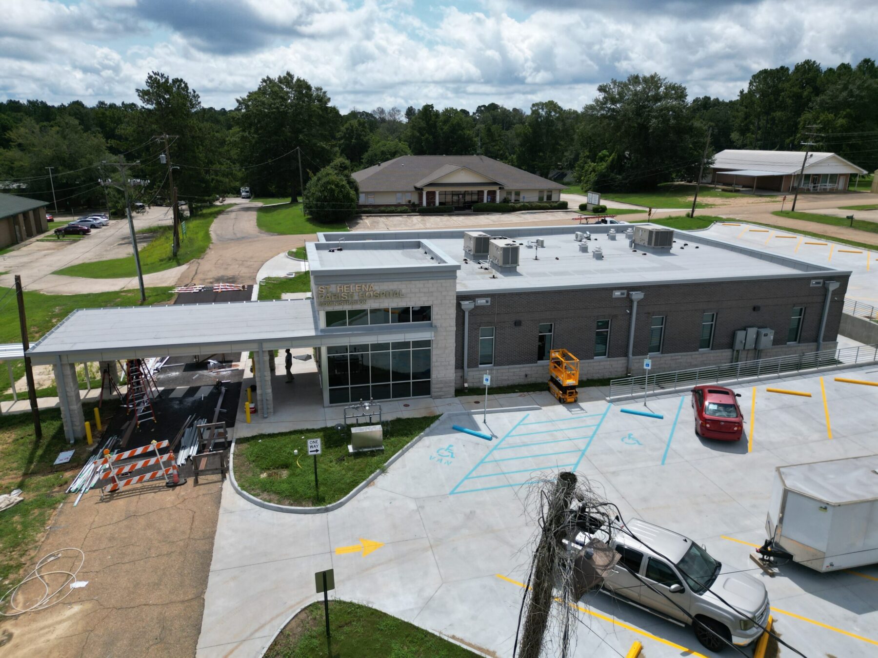 St. Helena Hospital Administration Building - Aerial View 3