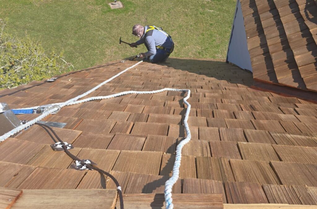 Cedar Wood Shake Roof