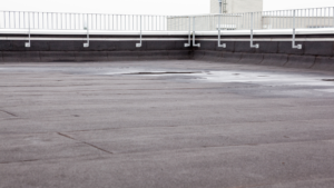 commercial flat roof heat damage Louisiana